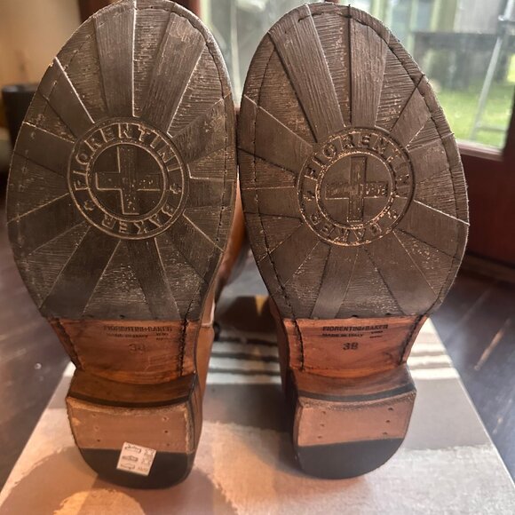 AUTH NIB Fiorentini & Baker Ella Boot Taupe Brown 38 but fits 9/9.5 - Picture 9 of 11